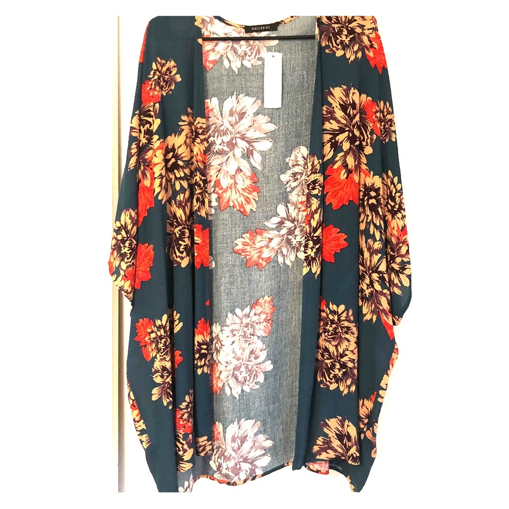 Floral kimono